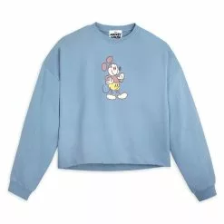 Disney Store Sweatshirt Mickey Genuine Mousewear Bleu Pour Femmes