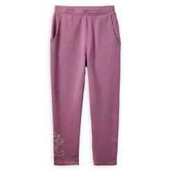 Disney Store Pantalon De Jogging Mickey Genuine Mousewear Mauve Pour Femmes