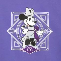 T-shirt Minnie Mouse Disney100 Celebration Pour Adultes -Disney Store 2325049490048M 2