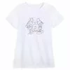 Disney Store T-Shirt Mickey Et Minnie Amoureux Pour Femmes