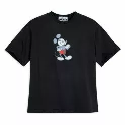 Disney Store T-shirt Mickey Genuine Mousewear Noir Pour Femmes