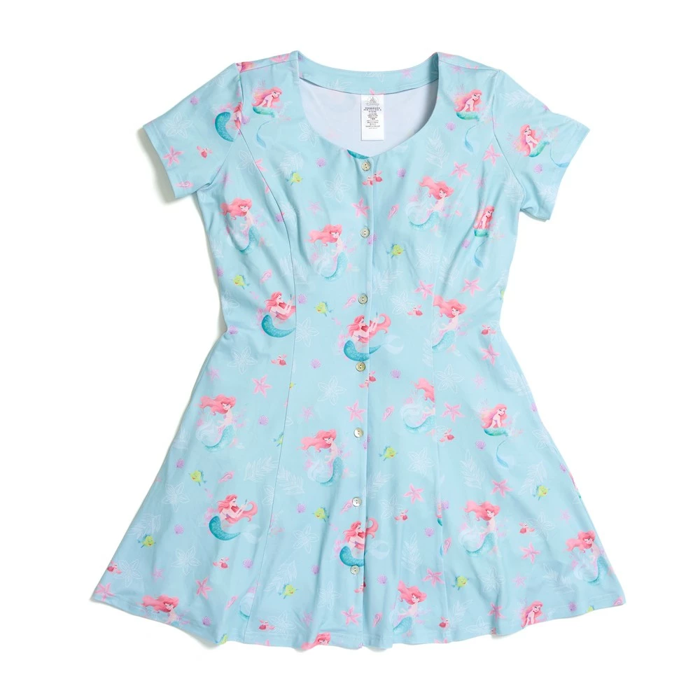 Disney Store Robe La Petite Sirène Pour Femmes 1 Disney Store Robe La Petite Sirène Pour Femmes