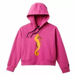 National Geographic Sweatshirt Hippocampe à Capuche Pour Femmes