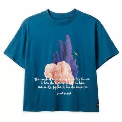 National Geographic T-shirt Corail Pour Femmes