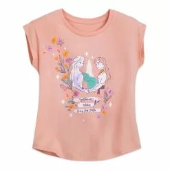 Disney Store T-shirt Anna Et Elsa Pour Enfants