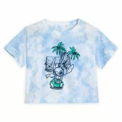 Disney Store T-shirt Stitch Tie And Dye Pour Enfants, Lilo & Stitch