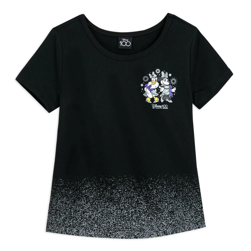 T-shirt Minnie Et Daisy Disney100 Celebration Pour Enfants 1 T-shirt Minnie Et Daisy Disney100 Celebration Pour Enfants