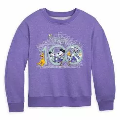 Disneyland Resort Sweatshirt Mickey Et Ses Amis Disney100 Celebration Pour Enfants