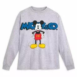 Disney Store Haut à Manches Longues Mickey Pour Adultes