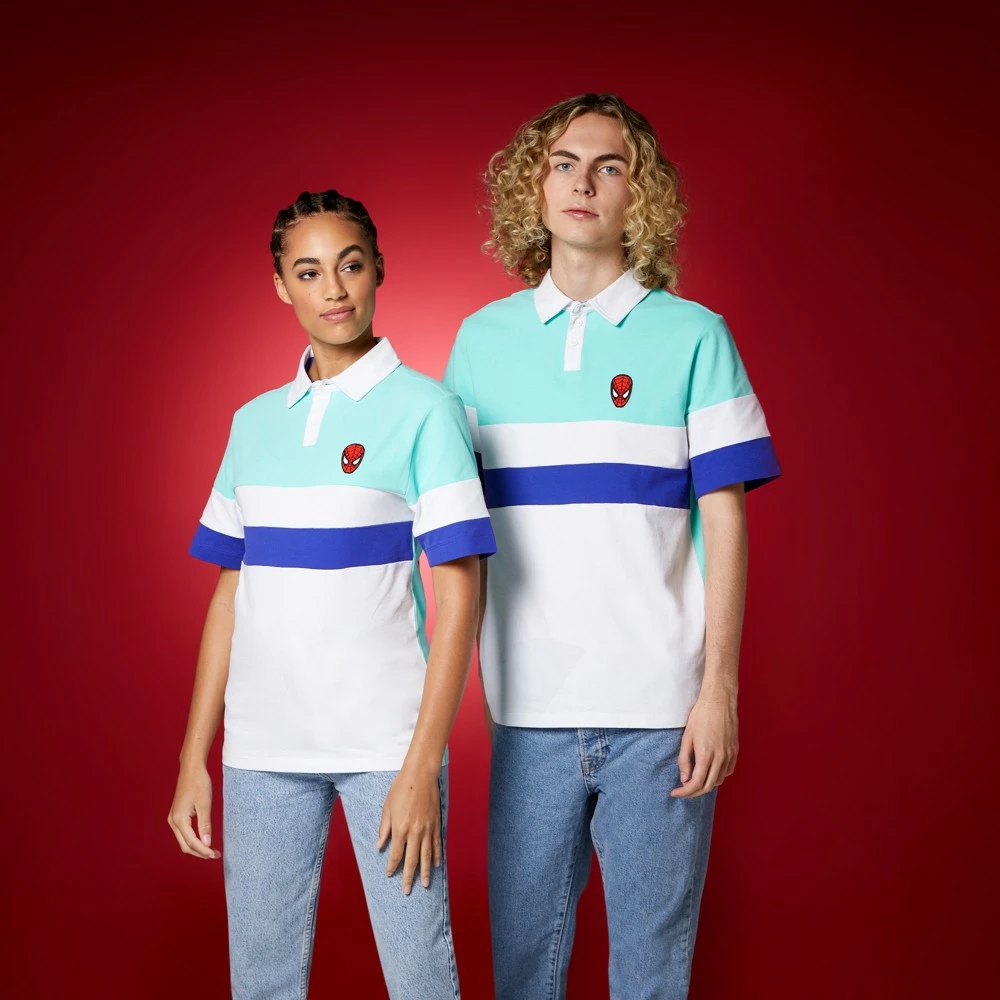 Disney Store Polo Spider-Man Marvel '90s Pour Adultes 2 Disney Store Polo Spider-Man Marvel '90s Pour Adultes – Image 2