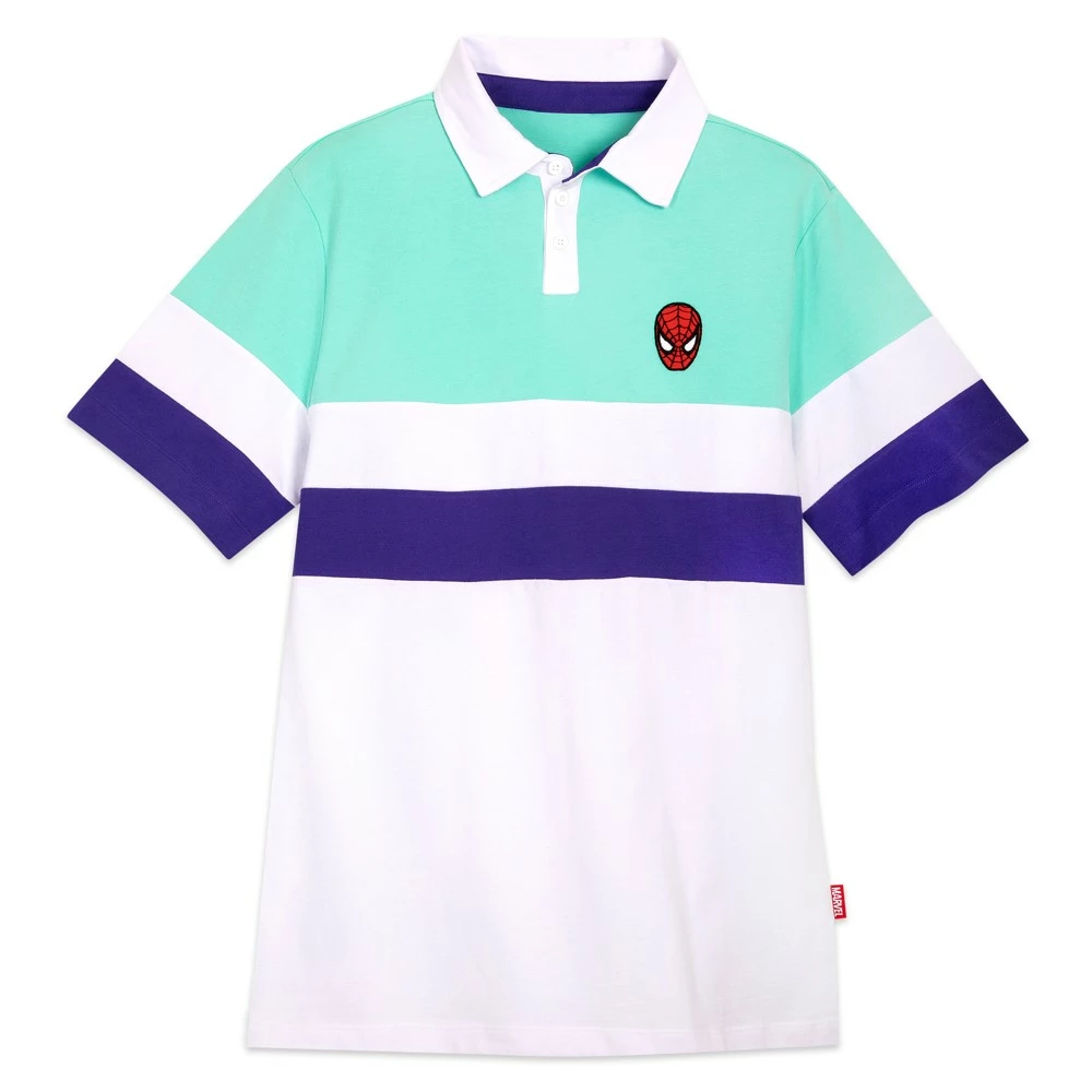 Disney Store Polo Spider-Man Marvel '90s Pour Adultes 1 Disney Store Polo Spider-Man Marvel '90s Pour Adultes