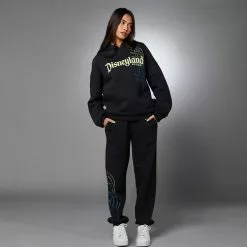 Disneyland Resort Pantalon De Jogging Noir Pour Adultes -Disney Store 2403052200003M 2