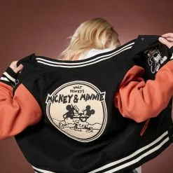 Disney Store Blouson Mickey Et Minnie Style Universitaire Pour Adultes -Disney Store 2403052670015M 4