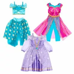 Disney Store Ensemble De Déguisements Jasmine Pour Enfants, Aladdin