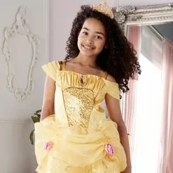 Disney Store Déguisement Belle Pour Enfants, La Belle Et La Bête -Disney Store 2841047080180M 2