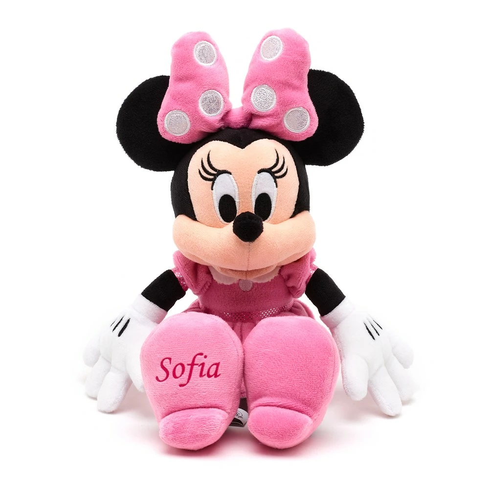 ShopDisney Petite Peluche Rose Minnie Mouse 4 ShopDisney Petite Peluche Rose Minnie Mouse – Image 4