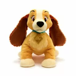 Disney Store Grande Peluche Lady, La Belle Et Le Clochard