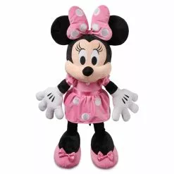 Disney Store Grande Peluche Minnie En Rose