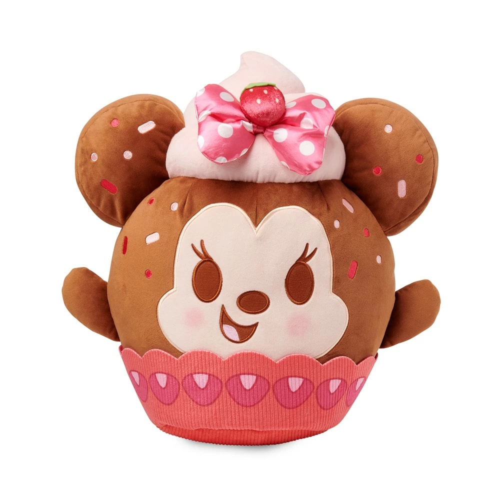Disney Store Peluche Minnie Moyenne Cupcake à La Fraise 1 Disney Store Peluche Minnie Moyenne Cupcake à La Fraise