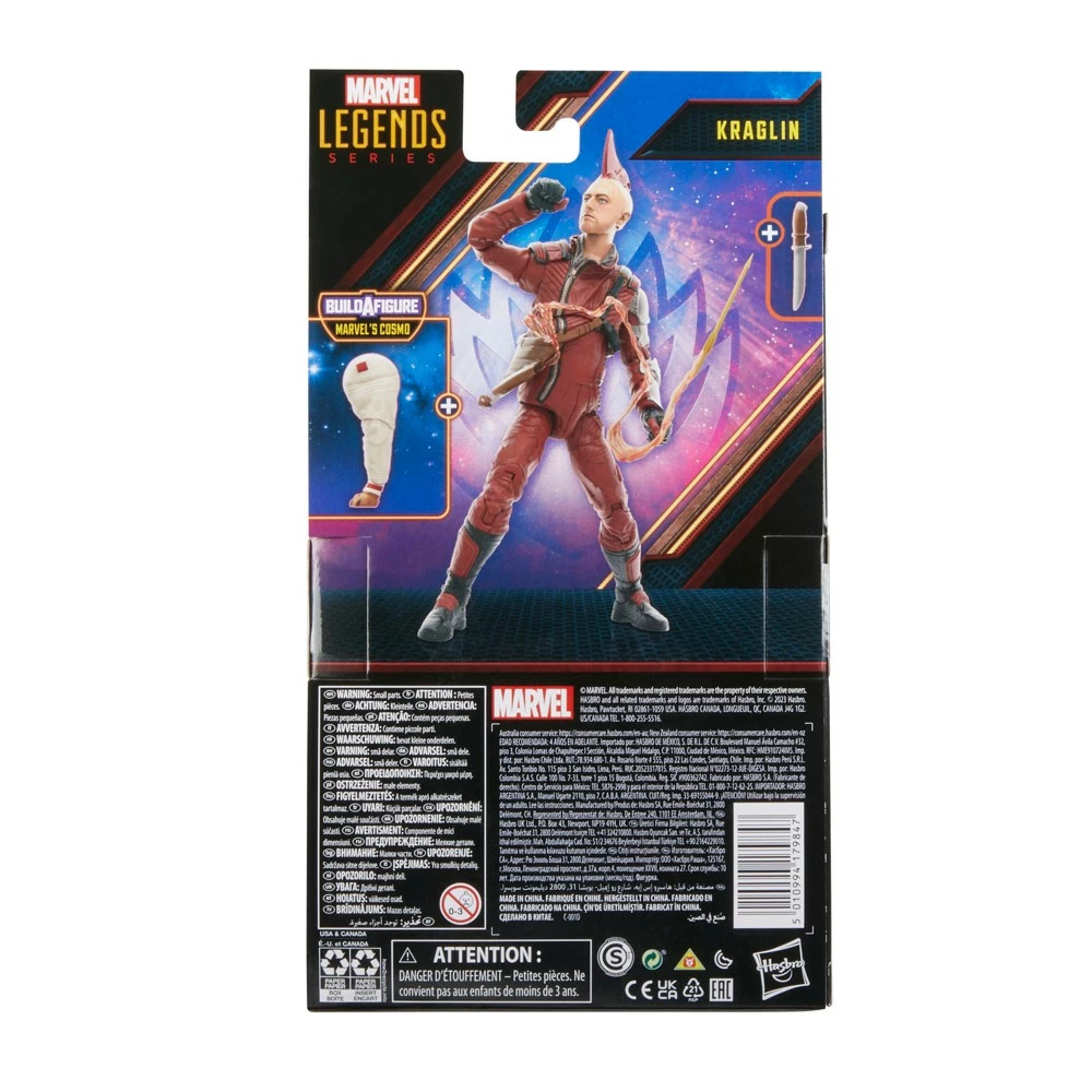 Hasbro Figurine Kraglin 15 cm Marvel Legends Series, Les Gardiens De La Galaxie Vol. 3 3 Hasbro Figurine Kraglin 15 cm Marvel Legends Series, Les Gardiens De La Galaxie Vol. 3 – Image 3