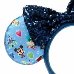 Lounge Fly Loungefly Serre-tête Avec Oreilles Attractions Minnie Version Chibi Pour Adultes -Disney Store 428402668725 4