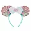 Disney Parks Disneyland Serre-tête à Oreilles De Minnie La Petite Sirène Pour Adultes
