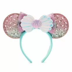 Disney Parks Disneyland Serre-tête à Oreilles De Minnie La Petite Sirène Pour Adultes
