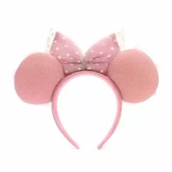 Disney Parks Disneyland Serre-tête à Oreilles De Minnie Avec Coeurs Et Fleurs Pour Adultes -Disney Store 428403698660 2