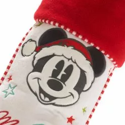 Disney Store Chaussette De Noël Mickey Style Vintage Taille Bébé -Disney Store 440473318330 2