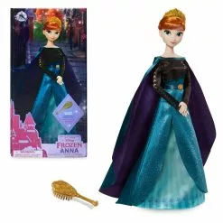 Disney Store Poupée Classique Reine Anna, La Reine Des Neiges 2