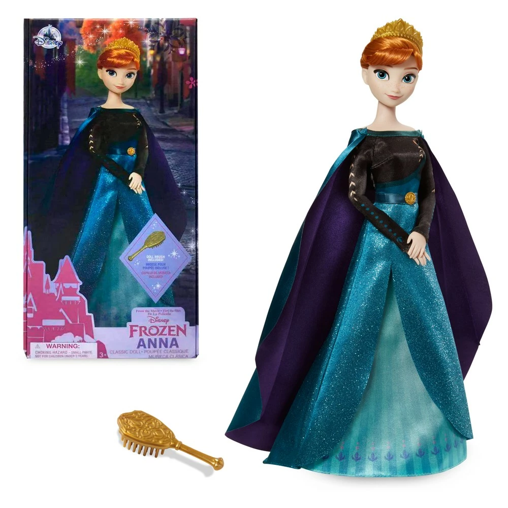 Disney Store Poupée Classique Reine Anna, La Reine Des Neiges 2 1 Disney Store Poupée Classique Reine Anna, La Reine Des Neiges 2