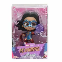 Hot Toys Figurine Cosbaby Miss Marvel à Tête Oscillante -Disney Store 461013541162 2