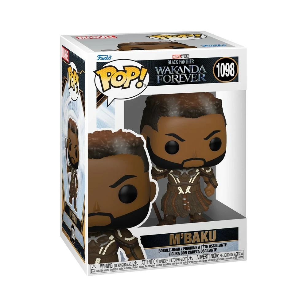 Funko Figurine M'Baku Pop! En Vinyle, Black Panther: Wakanda Forever 2 Funko Figurine M'Baku Pop! En Vinyle, Black Panther: Wakanda Forever – Image 2