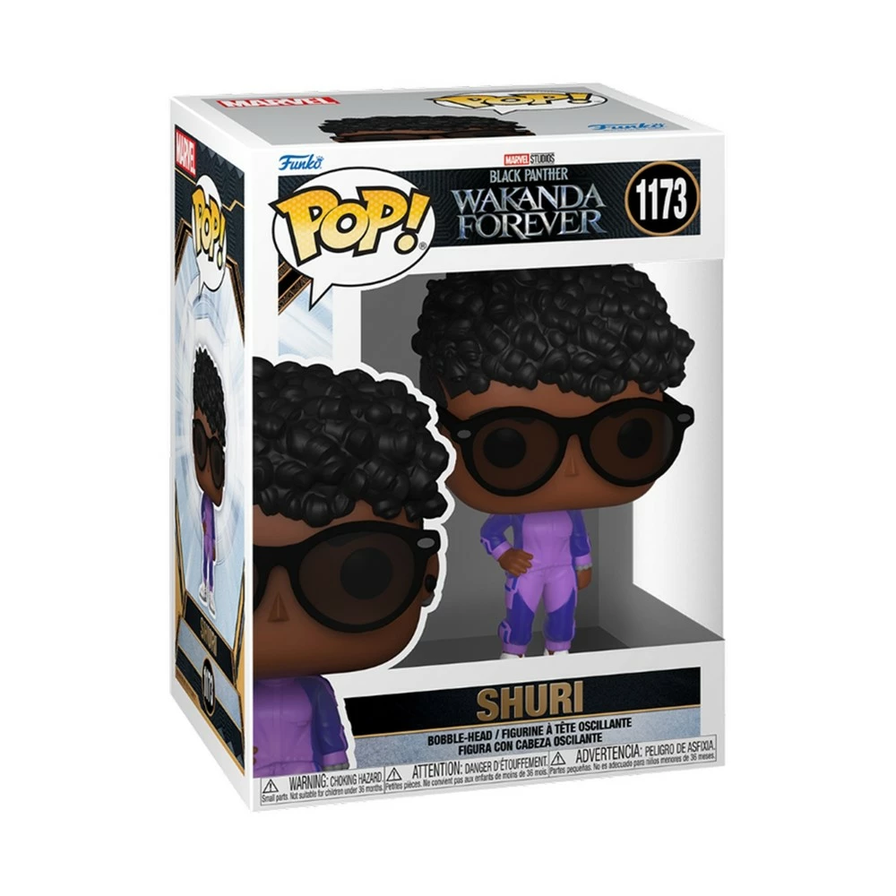 Funko Figurine Shuri Avec Lunettes De Soleil Pop! En Vinyle, Black Panther: Wakanda Forever 2 Funko Figurine Shuri Avec Lunettes De Soleil Pop! En Vinyle, Black Panther: Wakanda Forever – Image 2