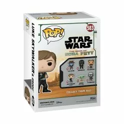 Funko Figurine Luke Skywalker Et Grogu Pop! En Vinyle, Star Wars : Le Livre De Boba Fett -Disney Store 461013812675 2