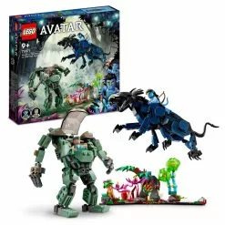 LEGO Avatar Neytiri Et Le Thanator Vs. Quaritch Dans L’exosquelette AMP 75571