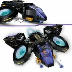 LEGO Le Sunbird De Shuri, Black Panther: Wakanda Forever 9 LEGO Le Sunbird De Shuri, Black Panther: Wakanda Forever -Disney Store 461033543559 3