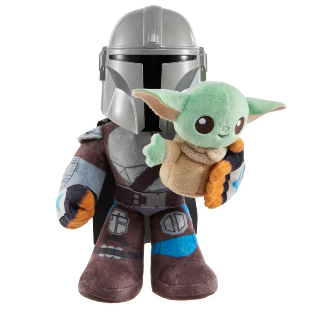 MATTEL Ensemble De Peluches Mandalorien Et Grogu, Star Wars 2 MATTEL Ensemble De Peluches Mandalorien Et Grogu, Star Wars – Image 2