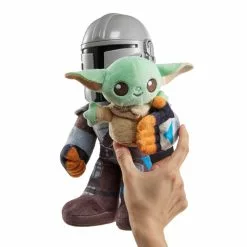 MATTEL Ensemble De Peluches Mandalorien Et Grogu, Star Wars 8 MATTEL Ensemble De Peluches Mandalorien Et Grogu, Star Wars -Disney Store 461034168997 2
