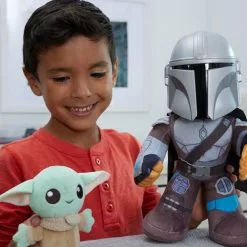 MATTEL Ensemble De Peluches Mandalorien Et Grogu, Star Wars 11 MATTEL Ensemble De Peluches Mandalorien Et Grogu, Star Wars -Disney Store 461034168997 5
