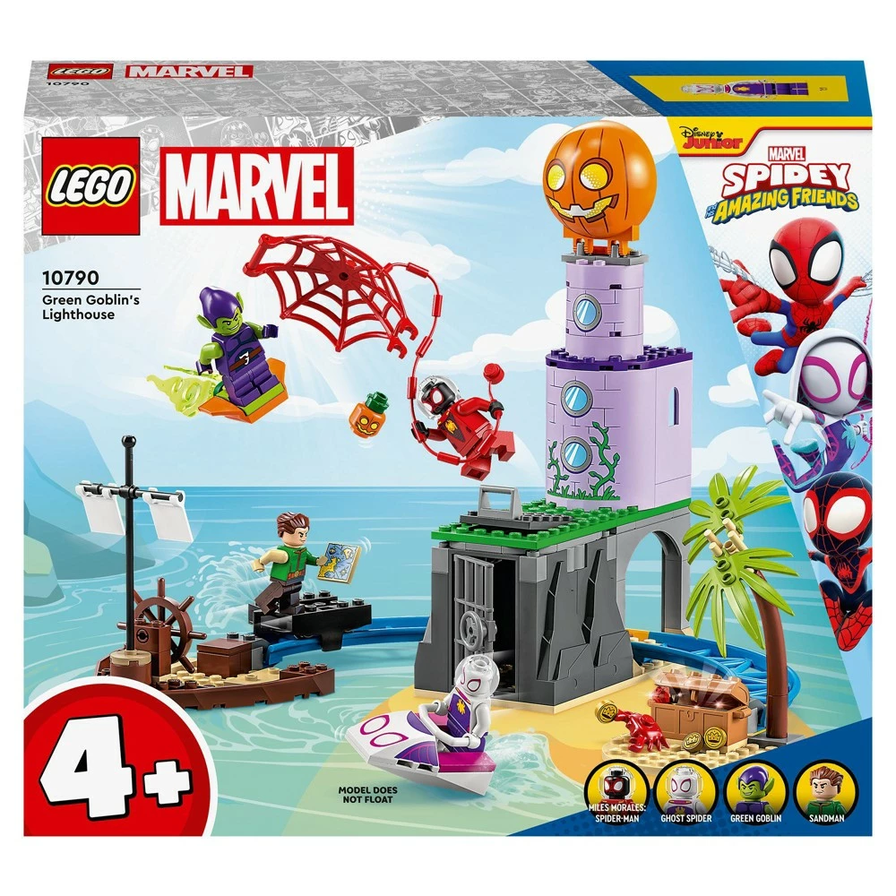 LEGO Marvel 10790 L'équipe Spidey Au Phare Du Bouffon Vert 2 LEGO Marvel 10790 L'équipe Spidey Au Phare Du Bouffon Vert – Image 2