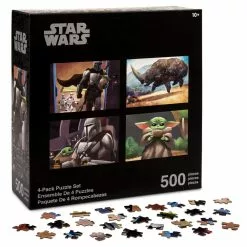 Disney Store Ensemble De 4 puzzles The Mandalorian
