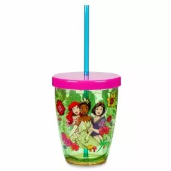 Disney Store Gobelet Avec Paille Princesses Disney