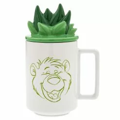 Disney Store Mug Avec Couvercle Baloo, Le Livre De La Jungle