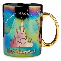 Disney Store Mug Walt Disney World 50th anniversary Grand Finale