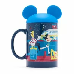 Disney Store Mug Avec Couvercle Mickey Et Ses Amis Disney Cruise Line 8 Disney Store Mug Avec Couvercle Mickey Et Ses Amis Disney Cruise Line -Disney Store 465033957965 3