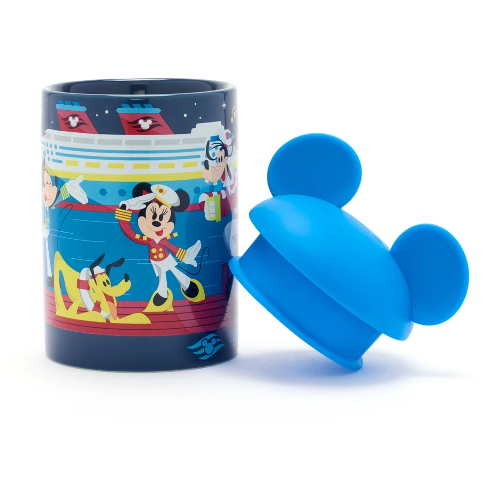Disney Store Mug Avec Couvercle Mickey Et Ses Amis Disney Cruise Line 5 Disney Store Mug Avec Couvercle Mickey Et Ses Amis Disney Cruise Line – Image 5