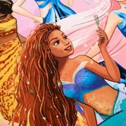 Disney Store Coussin Couverture Ariel, La Petite Sirène (2023) -Disney Store 465043952424 5