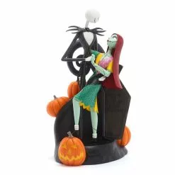 Disney Store Walt Disney World Figurine Jack Skellington Et Sally Lumineuse