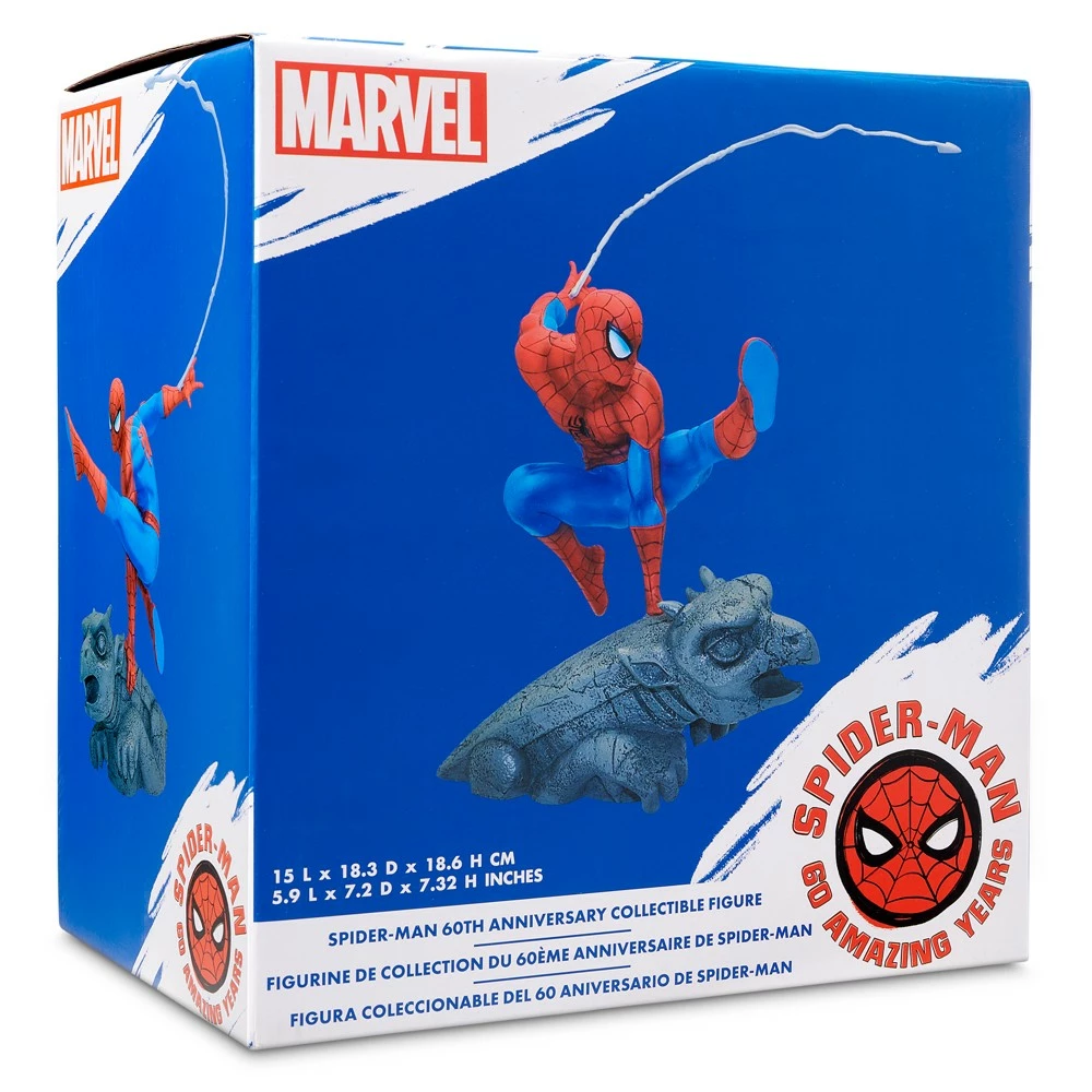 Disney Store Figurine Spider-Man 60e Anniversaire 5 Disney Store Figurine Spider-Man 60e Anniversaire – Image 5